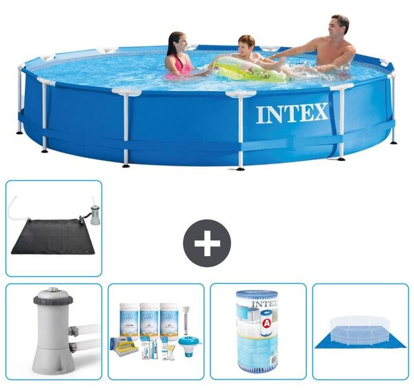 Piscina fuori terra a struttura - 366x76 cm - 6 pezzi - Modello S41767