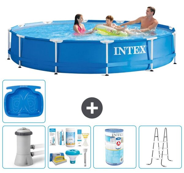 Piscina fuori terra a struttura - 366x76 cm - 6 pezzi - Modello S41751