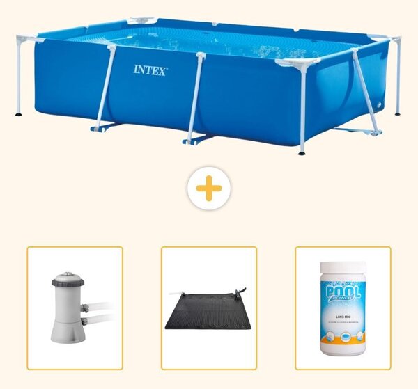 Piscina fuori terra rettangolare - 300x200x75 cm - 4 elementi - SCB80
