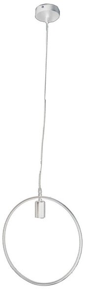 Lampadario moderno elegante pendente bianco stilizzato 60W barra