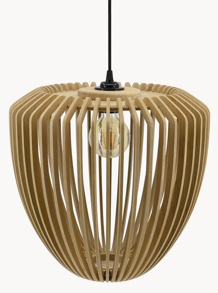 Lampada a sospensione in legno di quercia Clava
