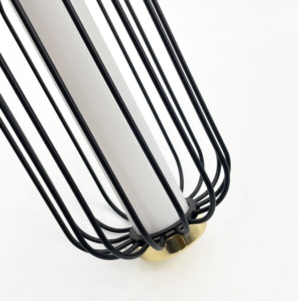 Lampadario sospeso su cavo BONNIE LED/15W/230V 3000K nero