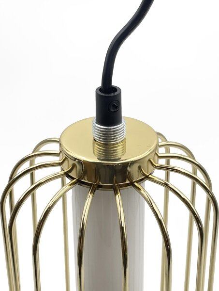 Lampada a sospensione con cavo LED BONNIE LED/10W/230V 3000K oro