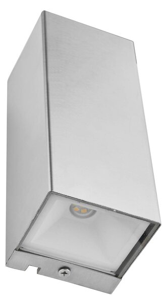 Eco-Light Applique LED da esterni Luca, up-/downlight inox