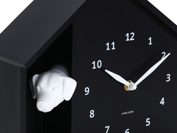 Orologio da parete Peeking Doggy – Karlsson
