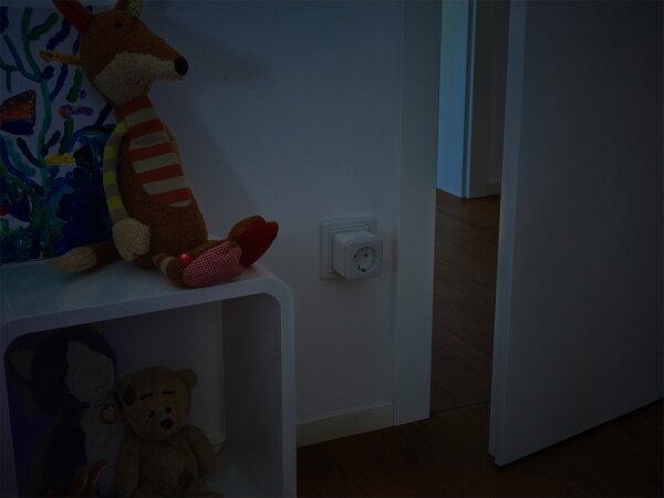 Osram - Presa dimmerabile LED con luce integrata SCHUKO SMART+ NIGHTLIGHT 230V Wi-Fi