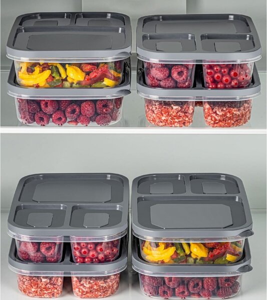 Set di contenitori alimentari 8 pz - Hermia