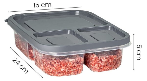 Set di contenitori alimentari 8 pz - Hermia