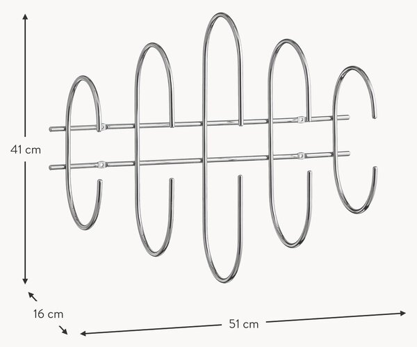 Appendiabiti in metallo Moveo