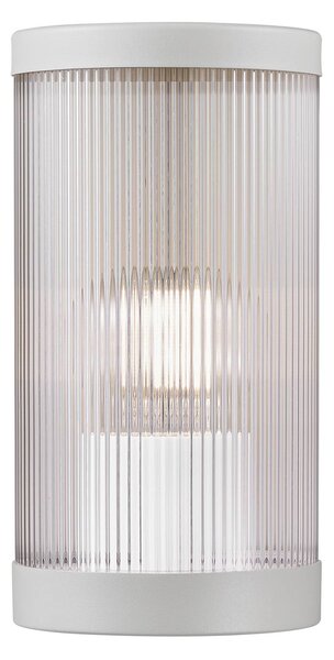 Nordlux Applique da esterni Coupar, dimmerabile, Bianco / Opale, Alluminio, Applique da esterni