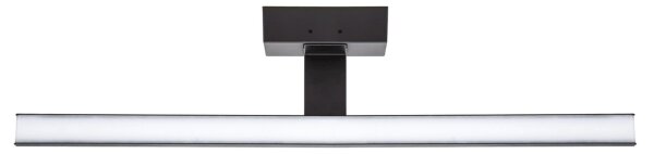 Aigostar - Illuminazione per specchio da bagno LED/12W/230V 4000K 60 cm IP44 nero