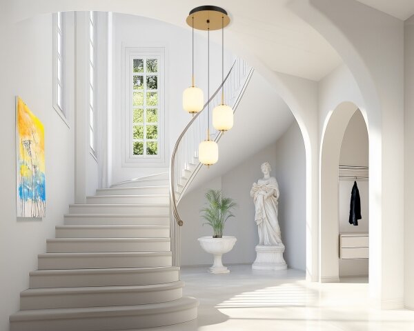 Globo 15217-3 - Lampadario LED a sospensione con filo EWALD LED/20W/230V