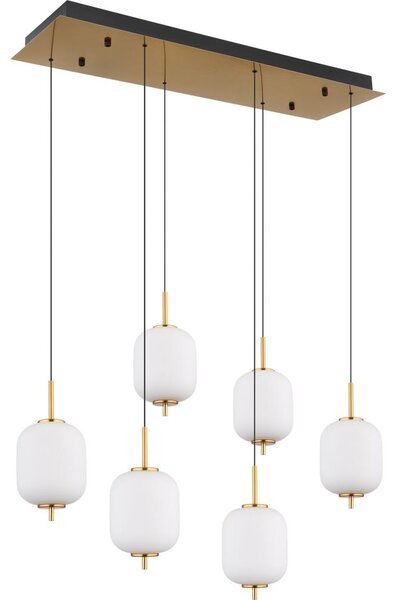 Globo 15217-6 - Lampadario LED a sospensione con filo EWALD 6xLED/6,7W/230V