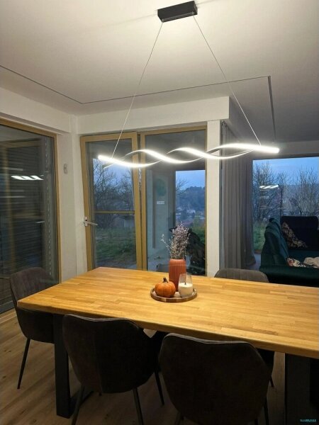Lampadario LED a sospensione con filo TWIST LED/37W/230V 4000K 120 cm nero