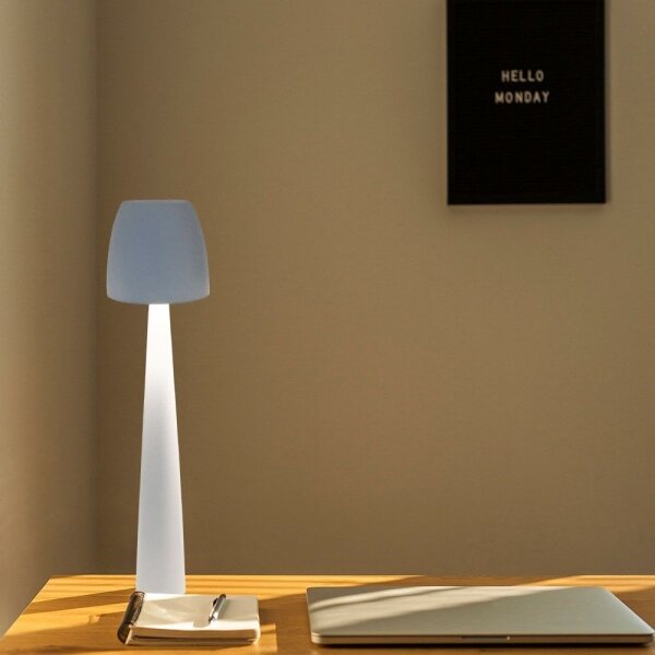 LED Lampada da tavolo touch ricaricabile e dimmerabile LED/3W/5V 3000-6000K bianco