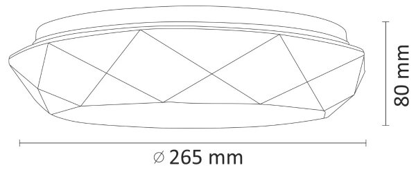 Plafoniera LED da bagno SELINA LED/12W/230V