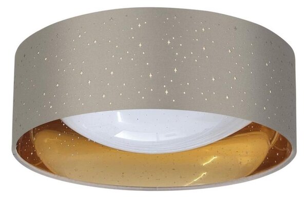 Plafoniera LED TULUZA LED/18W/230V diametro 32 cm marrone
