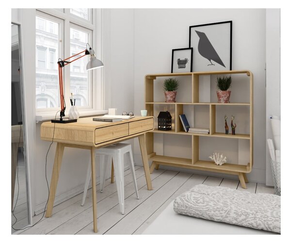 Tavolo da lavoro in rovere 50x120 cm Cassie - Støraa