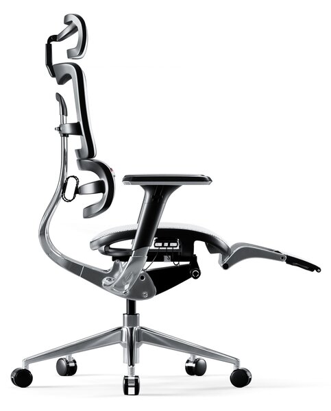 Sedia ergonomica Diablo V-Master: nero e bianco