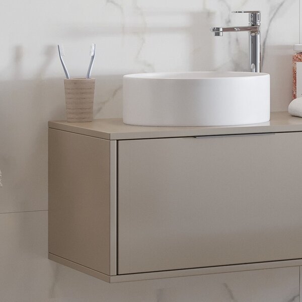 Mobile sospeso 120cm con doppio cassetto scorrevole KSPR-120 - KAMALU