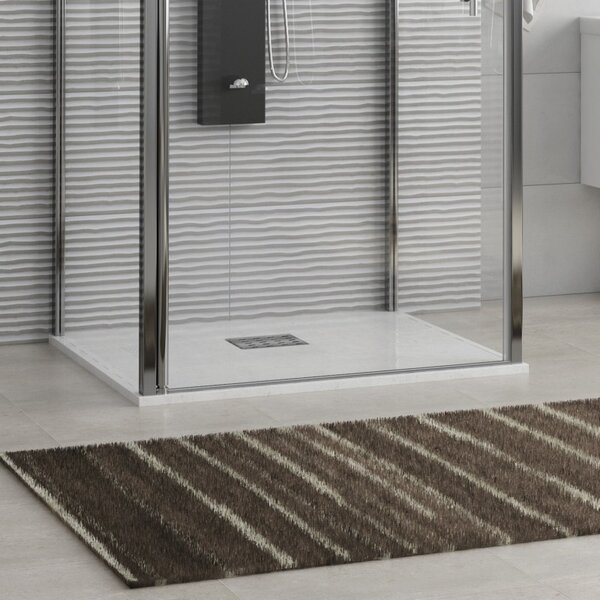 Kamalu box doccia tre lati 70x80x70 apertura battente k2800as2