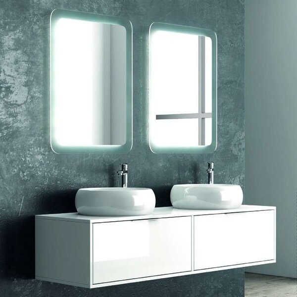 Mobile bagno 150cm con 2 cassetti scorrevoli KSPR-150B - KAMALU
