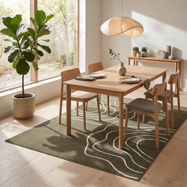 Tappeto verde 160x230 cm Pulse – ESTE