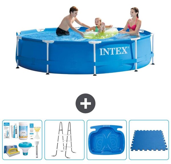 Piscina autoportante rettangolare - 305x76 cm - 5 pezzi - Modello S41508