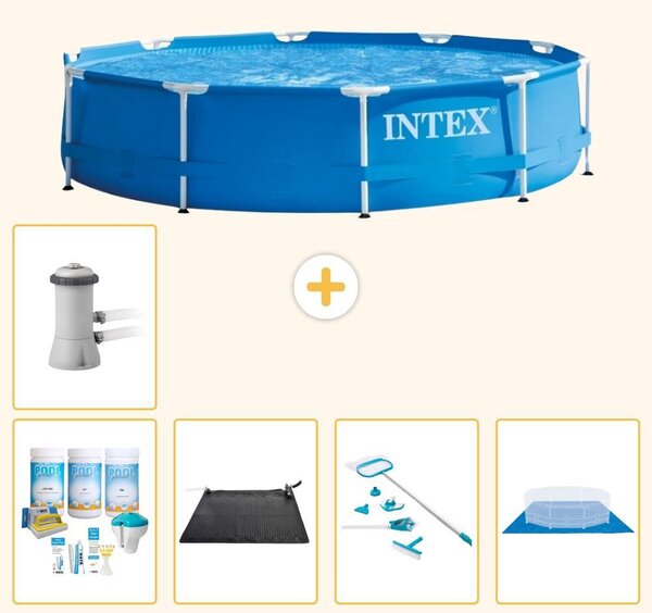 Piscina autoportante rettangolare - 366x76 cm - 6 pezzi - Modello S21004