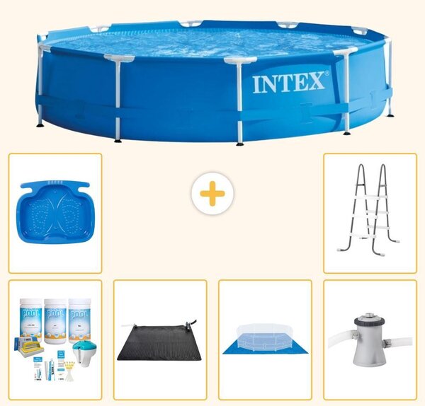 Piscina autoportante rettangolare - 305x76 cm - 7 pezzi - Modello S21000