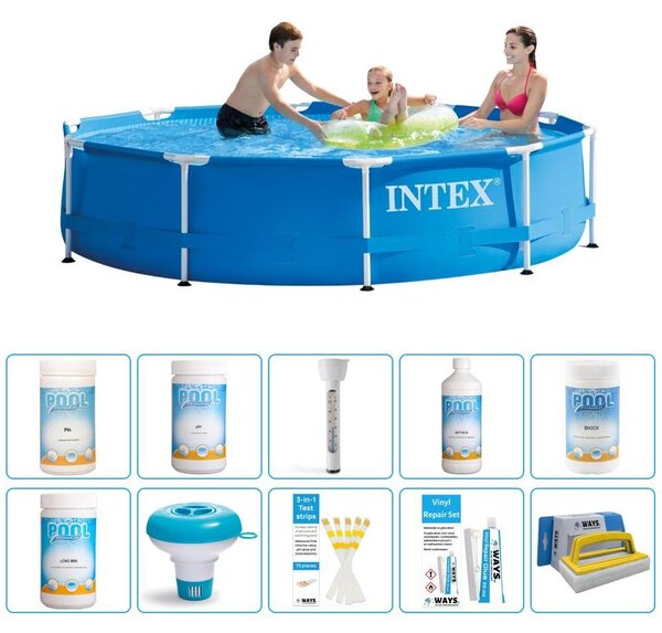 Piscina autoportante rettangolare - 305x76 cm - 11 pezzi - Modello S43250