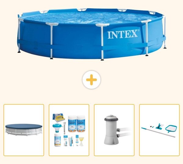 Piscina fuori terra a struttura - 366x76 cm - 5 pezzi - Modello SCB7