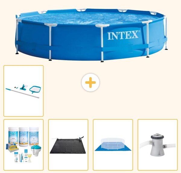 Piscina autoportante rettangolare - 305x76 cm - 6 pezzi - Modello S20993