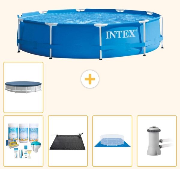 Piscina autoportante rettangolare - 366x76 cm - 6 pezzi - Modello S20430