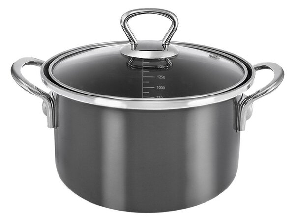 Set di pentole in smalto 9 pz Metalic – Orion