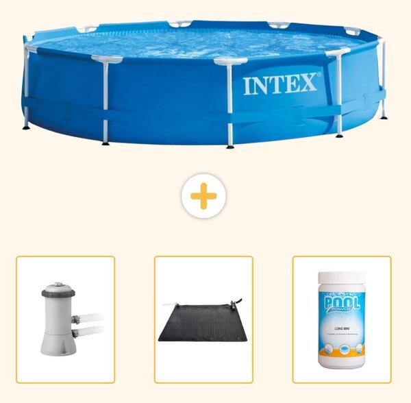 Piscina fuori terra a struttura - 366x76 cm - 4 pezzi - Modello SCB80