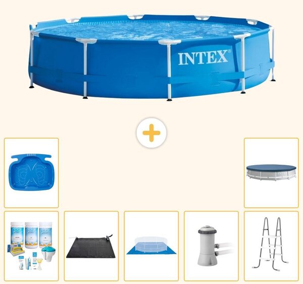 Piscina fuori terra a struttura - 366x76 cm - 8 pezzi - Modello S20434