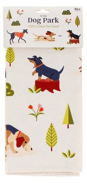 Strofinaccio in cotone 70x50 cm Dog Park – Rex London