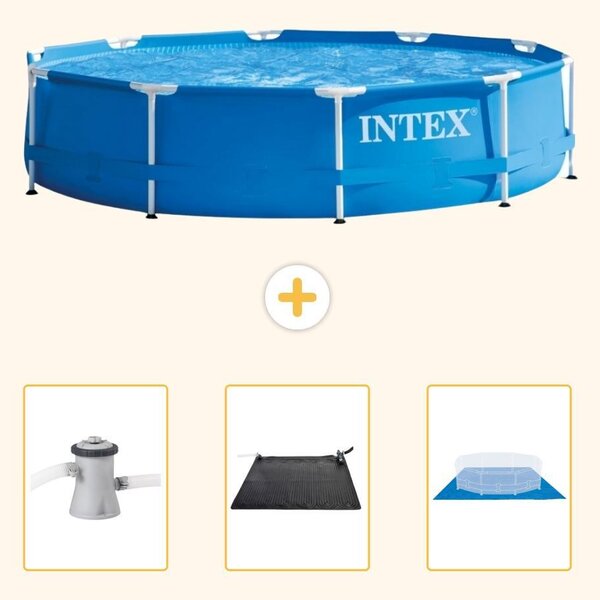 Piscina fuori terra a struttura - 305x76 cm - 4 pezzi - Modello SCB79