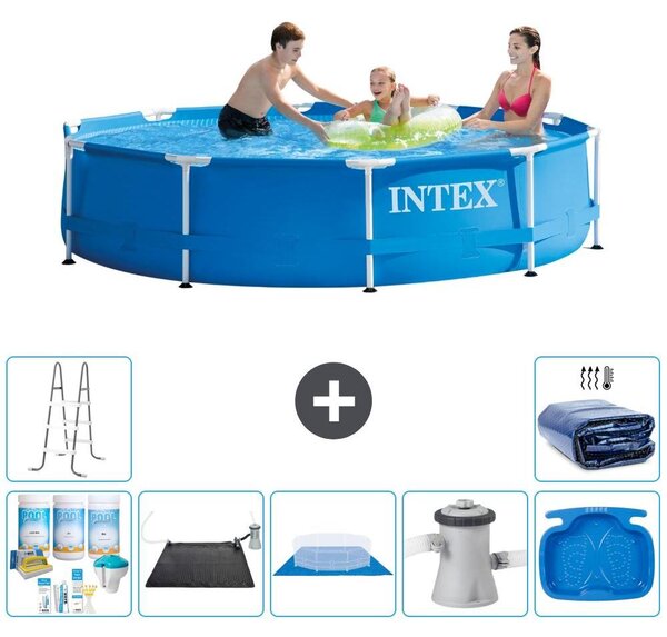 Piscina autoportante rettangolare - 305x76 cm - 8 pezzi - Modello S20424