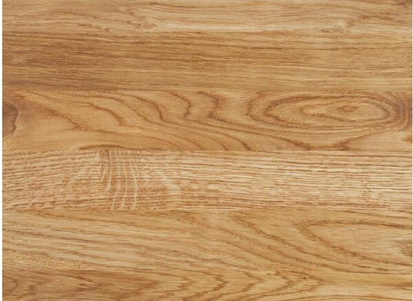 Sedia da pranzo moderna legno massello di rovere naturale VERTO