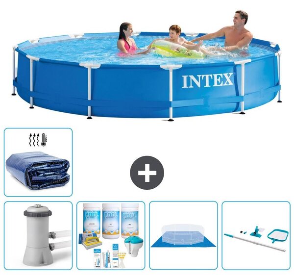 Piscina fuori terra autoportante - 366x76 cm - 6 pezzi - Modello S20481