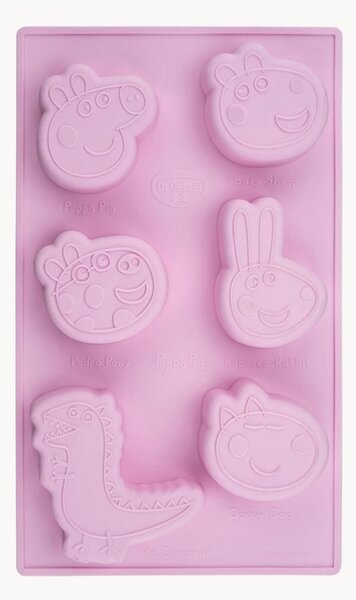 Stampo da forno in silicone Peppa & Friends