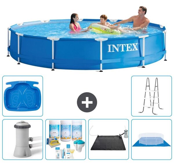 Piscina autoportante rettangolare - 366x76 cm - 7 pezzi - Modello S21030