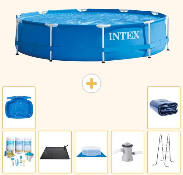 Piscina autoportante rettangolare - 305x76 cm - 8 pezzi - Modello S20424
