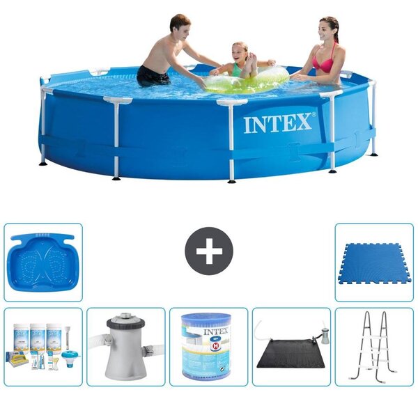 Piscina autoportante rettangolare - 305x76 cm - 8 pezzi - Modello S41504