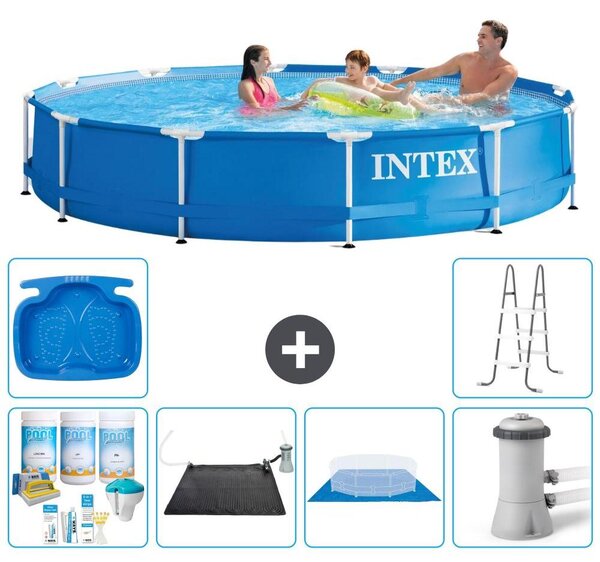Piscina fuori terra a struttura - 366x76 cm - 7 pezzi - Modello S21010