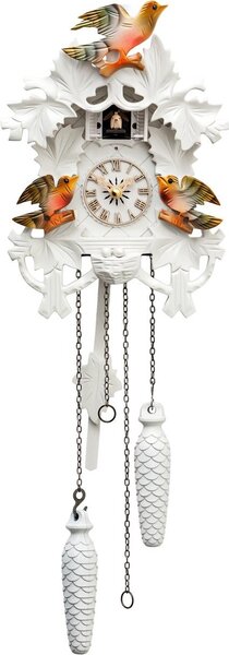 Engstler - 625/3_Q - Orologio a cucù - Quarzo - Noce - 26 cm
