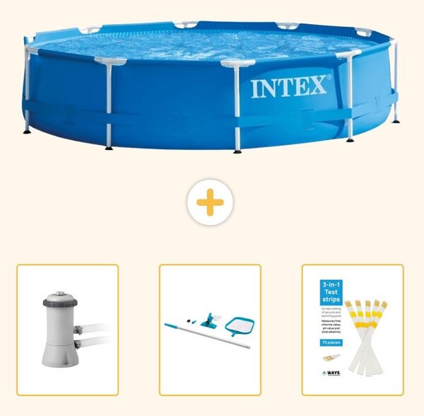 Piscina fuori terra a struttura - 366x76 cm - 4 pezzi - Modello SCB82