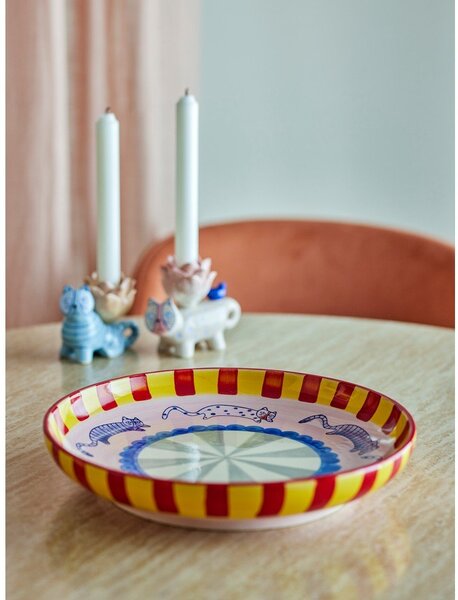 Vassoio vassoio di servizio in ceramica ø 30 cm Missy – Bloomingville